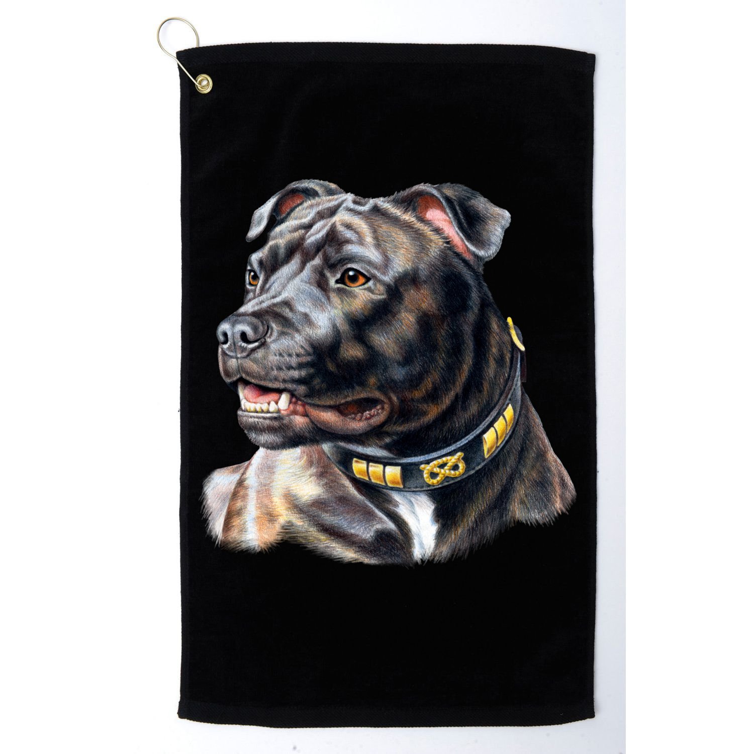 Stafford Bull Terrier Golf Towel