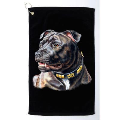 Stafford Bull Terrier Platinum Collection Golf Towel