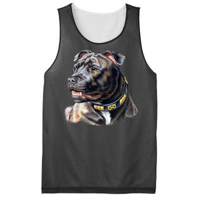 Stafford Bull Terrier Mesh Reversible Basketball Jersey Tank