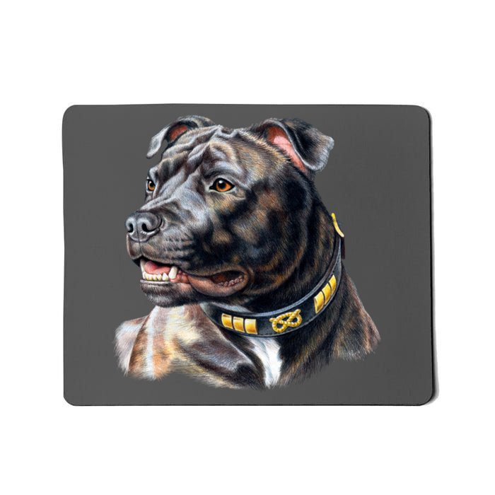 Stafford Bull Terrier Mousepad