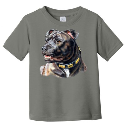 Stafford Bull Terrier Toddler T-Shirt