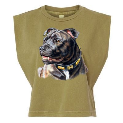 Stafford Bull Terrier Garment-Dyed Women's Muscle Tee