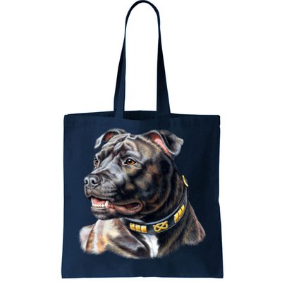 Stafford Bull Terrier Tote Bag