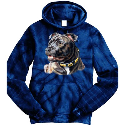 Stafford Bull Terrier Tie Dye Hoodie