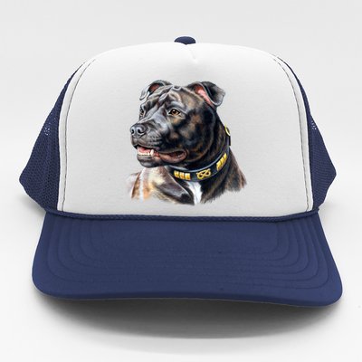 Stafford Bull Terrier Trucker Hat