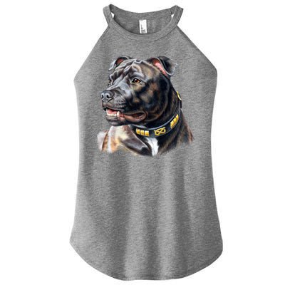 Stafford Bull Terrier Women’s Perfect Tri Rocker Tank