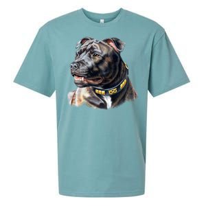 Stafford Bull Terrier Sueded Cloud Jersey T-Shirt