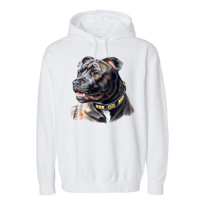 Stafford Bull Terrier Garment-Dyed Fleece Hoodie