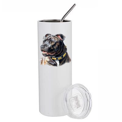 Stafford Bull Terrier Stainless Steel Tumbler