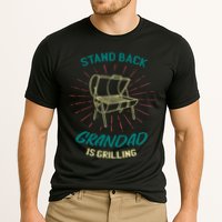 Stand Back Grandad Is Grilling Cooling Performance Crew T-Shirt