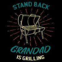 Stand Back Grandad Is Grilling Sustainable Bucket Hat