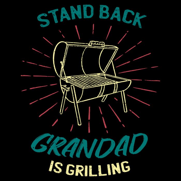 Stand Back Grandad Is Grilling Sustainable Bucket Hat