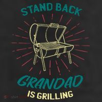 Stand Back Grandad Is Grilling Trucker Hat