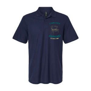 Stand Back Grandad Is Grilling Softstyle Adult Sport Polo