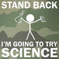 Stand Back I'm Going To Try Science Legacy Tie Dye Trucker Hat