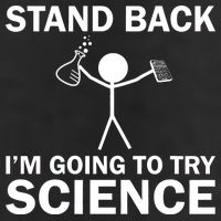 Stand Back I'm Going To Try Science Cool Comfort Performance Bucket Hat