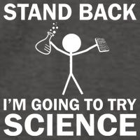 Stand Back I'm Going To Try Science Vector Backpack