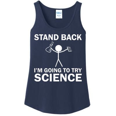 Stand Back I'm Going To Try Science Ladies Essential Tank