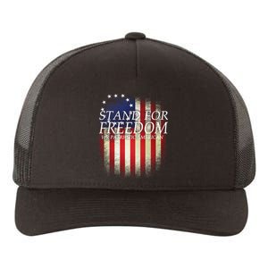 Stand For Freedom Yupoong Adult 5-Panel Trucker Hat