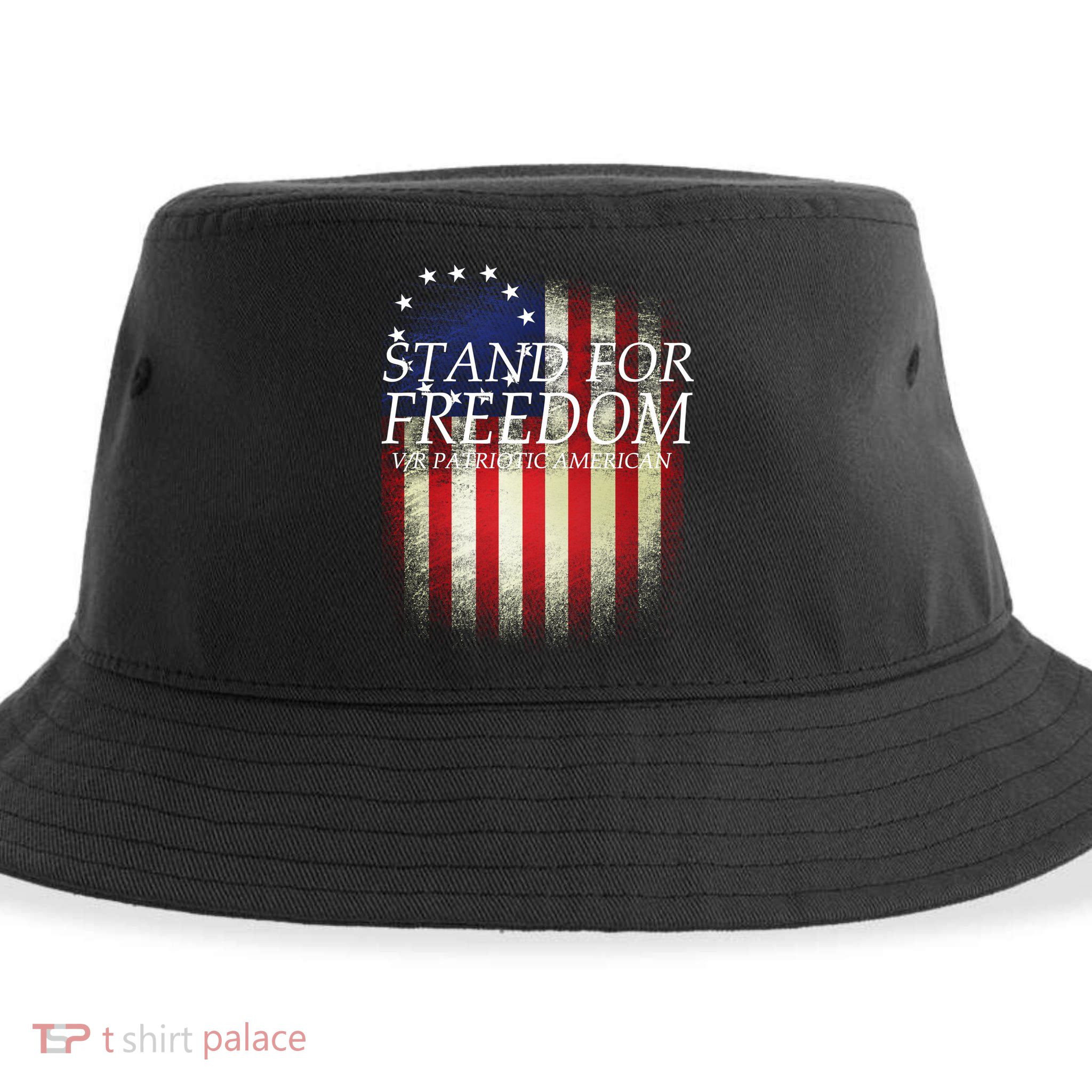 Stand For Freedom Sustainable Bucket Hat