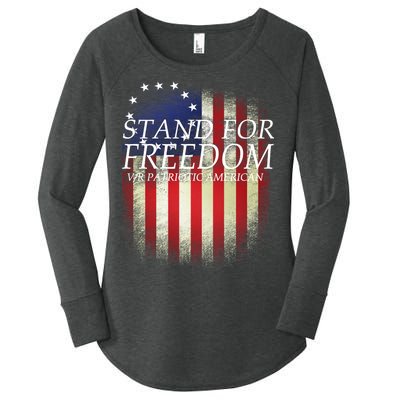 Stand For Freedom Women's Perfect Tri Tunic Long Sleeve Shirt