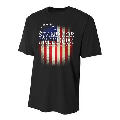 Stand For Freedom Youth Performance Sprint T-Shirt