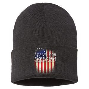 Stand For Freedom Sustainable Knit Beanie