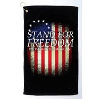 Stand For Freedom Golf Towel