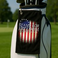 Stand For Freedom Golf Towel
