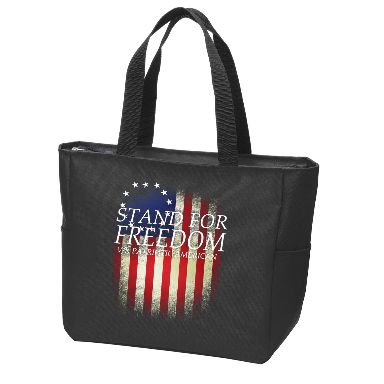 Stand For Freedom Zip Tote Bag