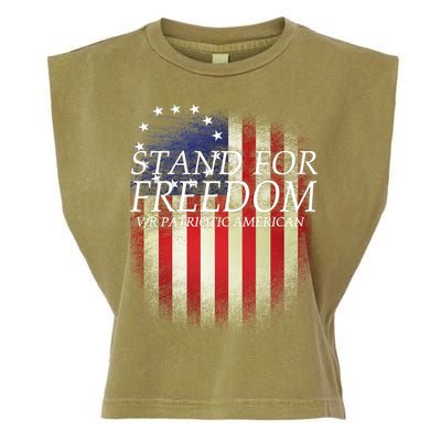 Stand For Freedom Garment-Dyed Women's Muscle Tee