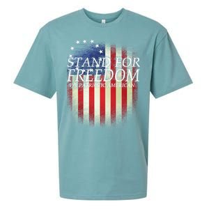 Stand For Freedom Sueded Cloud Jersey T-Shirt