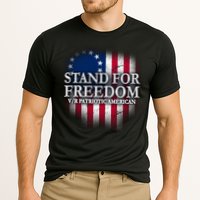 Stand For Freedom V/R Patriotic American Cooling Performance Crew T-Shirt