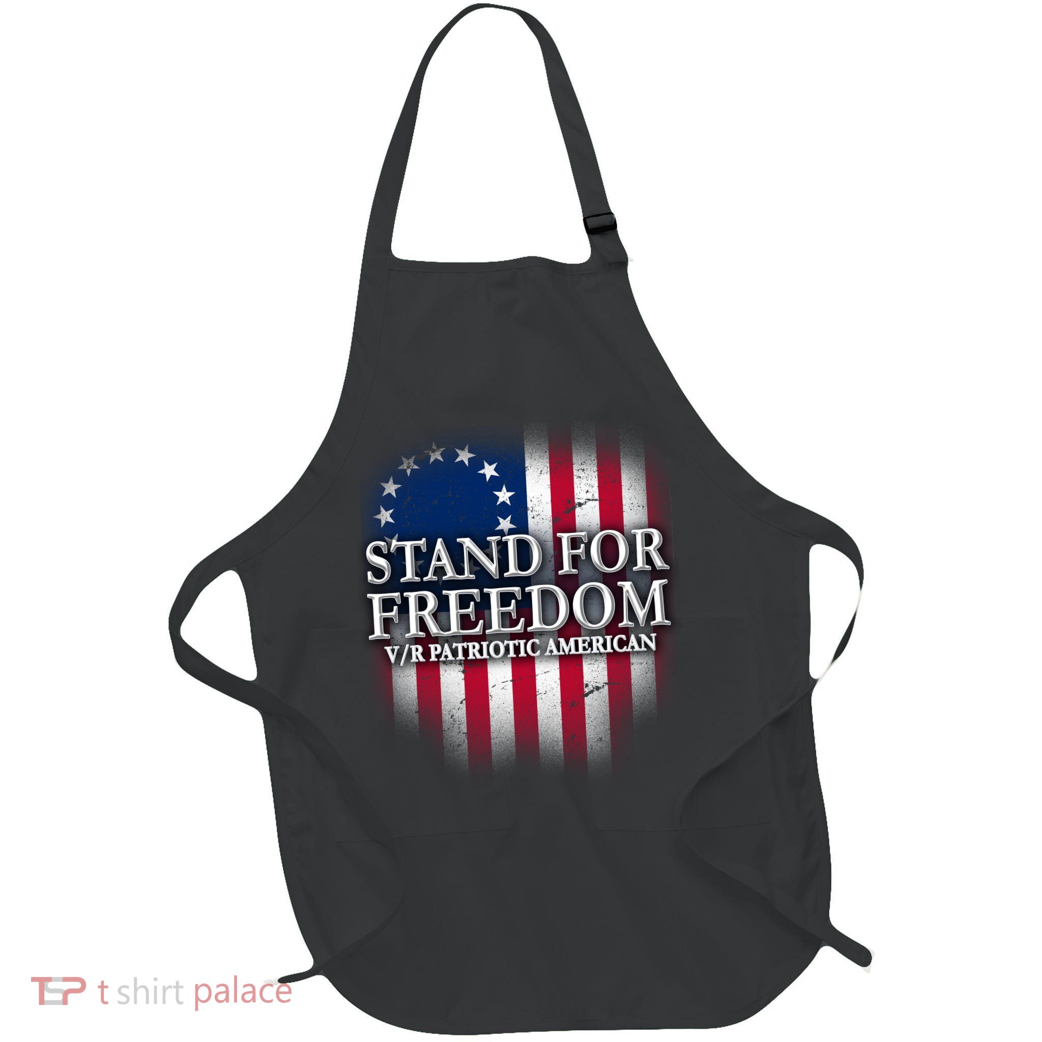 Stand For Freedom V/R Patriotic American Apron