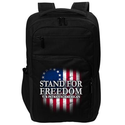 Stand For Freedom V/R Patriotic American Impact Tech Backpack