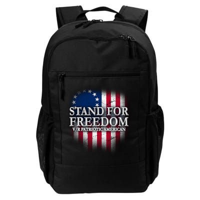 Stand For Freedom V/R Patriotic American Backpack