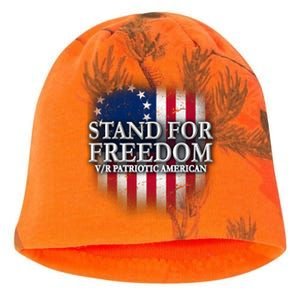 Stand For Freedom V/R Patriotic American Kati - Camo Knit Beanie