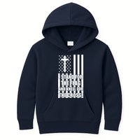 Stand For the Flag and Kneel for the Cross USA Flag Kids Hoodie