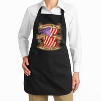 Stand For The Flag I Kneel To Pray United We Stand Divided We Fail Apron