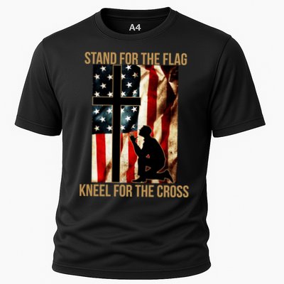 Stand For the Flag Kneel for the Cross Performance Shirt