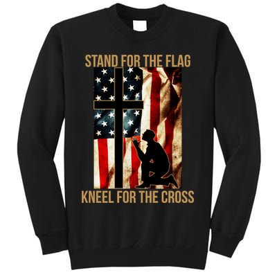 Stand For the Flag Kneel for the Cross Sweatshirt