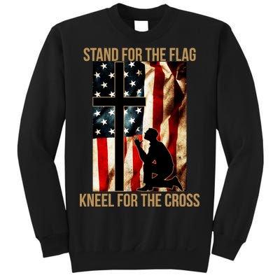 Stand For the Flag Kneel for the Cross Sweatshirt