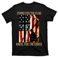 Stand For the Flag Kneel for the Cross T-Shirt