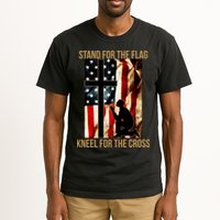 Stand For the Flag Kneel for the Cross Tall T-Shirt