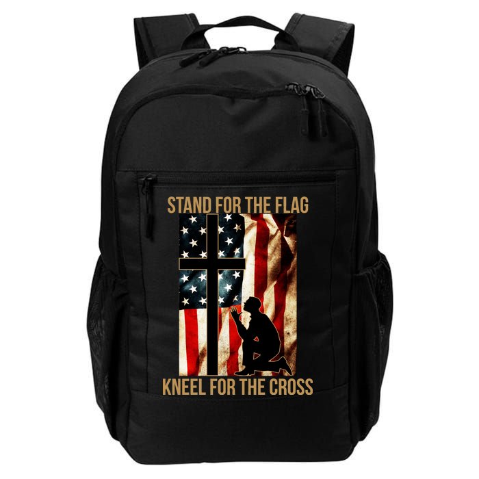 Stand For the Flag Kneel for the Cross Daily Commute Backpack