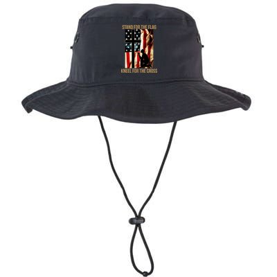 Stand For the Flag Kneel for the Cross Legacy Cool Fit Booney Bucket Hat