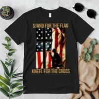 Stand For the Flag Kneel for the Cross Premium T-Shirt