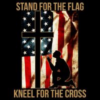 Stand For the Flag Kneel for the Cross Premium T-Shirt