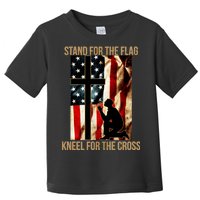 Stand For the Flag Kneel for the Cross Toddler T-Shirt