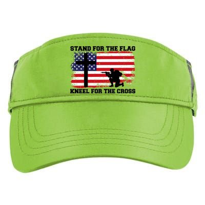 Stand For the Flag Kneel for the Cross USA Army Adult Drive Performance Visor